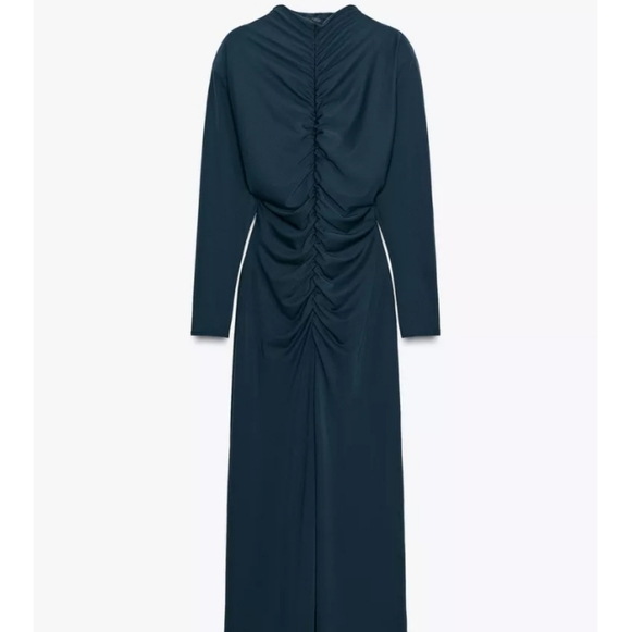 Elegant Blue Maxi Dress - Picture 5 of 5